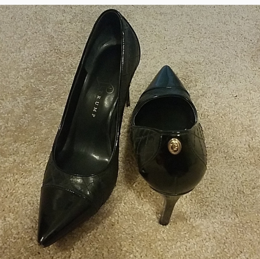 Black Ivanka Trump Stillettos